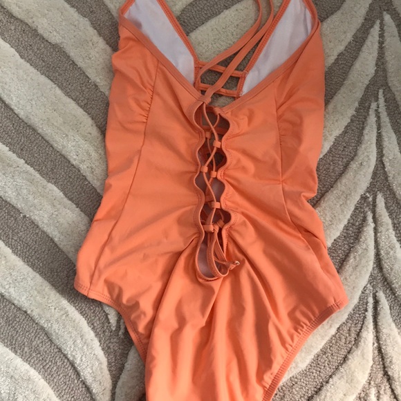 Peach one piece - Picture 2 of 2